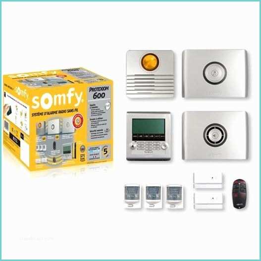 Alarme somfy Protexial Pack Maison somfy Pack Alarme Sans Fil Protexiom 600 S Achat