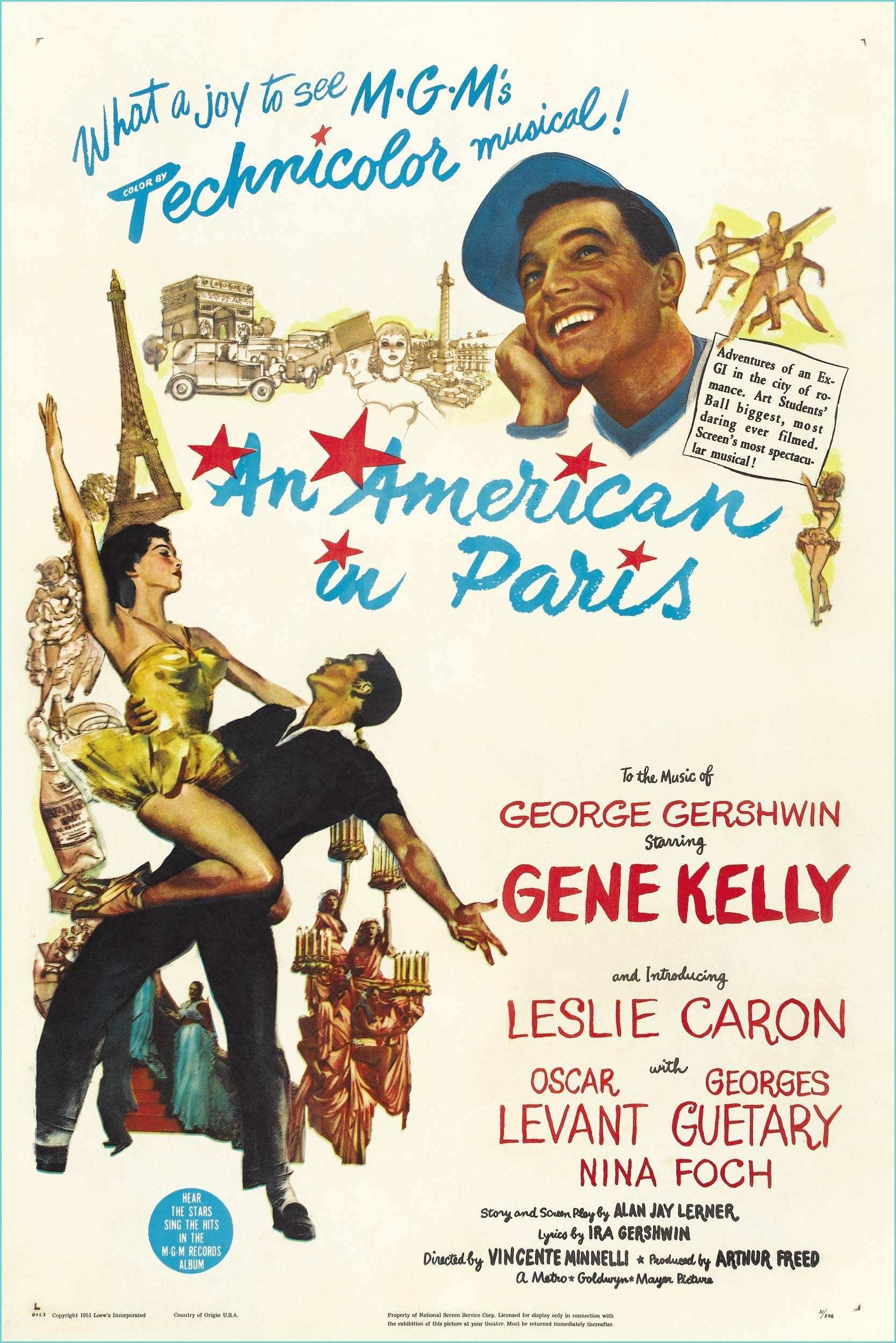 Allposters Return Policy An American In Paris" 1951 Country United States Director