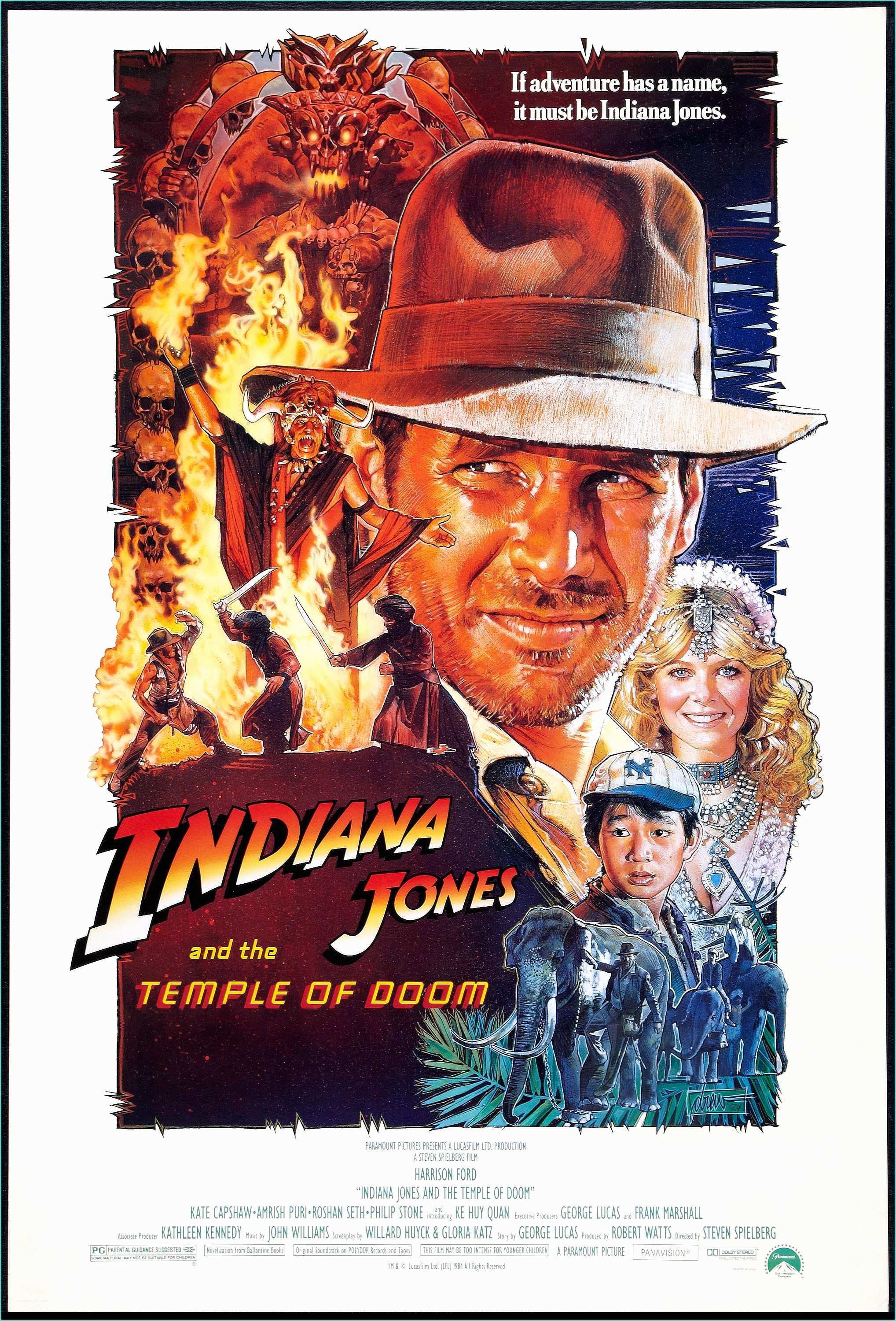 Allposters Return Policy Indiana Jones and the Temple Of Doom 1984 Poster Restoration