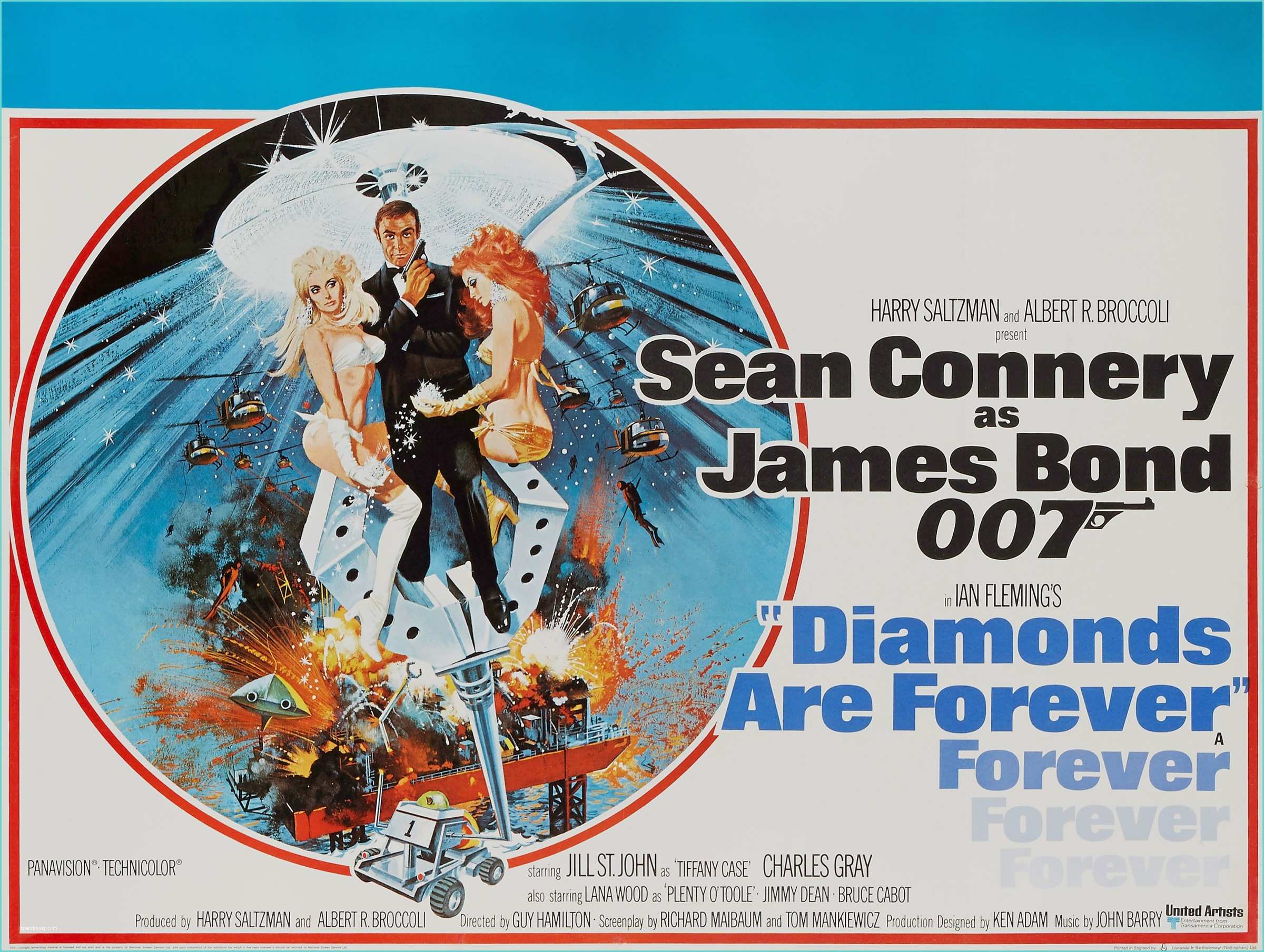 Allposters Return Policy Robert Mcginnis Diamonds are forever 1971