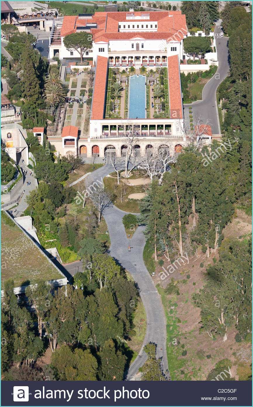 And Pictures Getty J Paul Getty Museum at the Getty Villa Aerial View