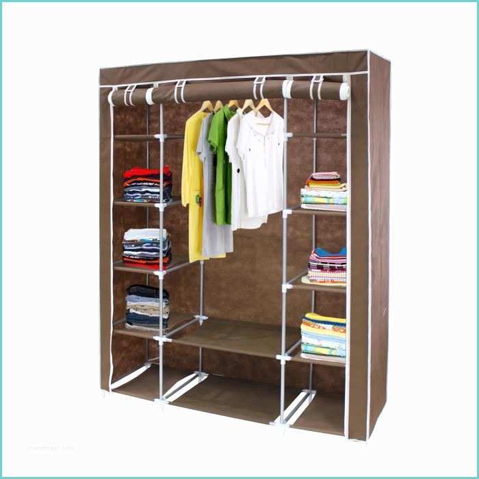 Armoire En Tissu Ikea Armoire Penderie Marron En Tissu Achat Vente Penderie