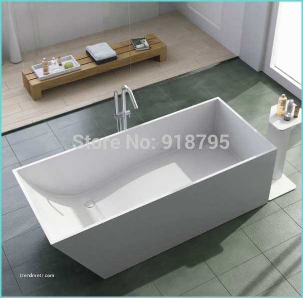 Baignoire Jacuzzi Wand 2 1600x720x550mm solid Surface Stone Cupc Approval Bathtub
