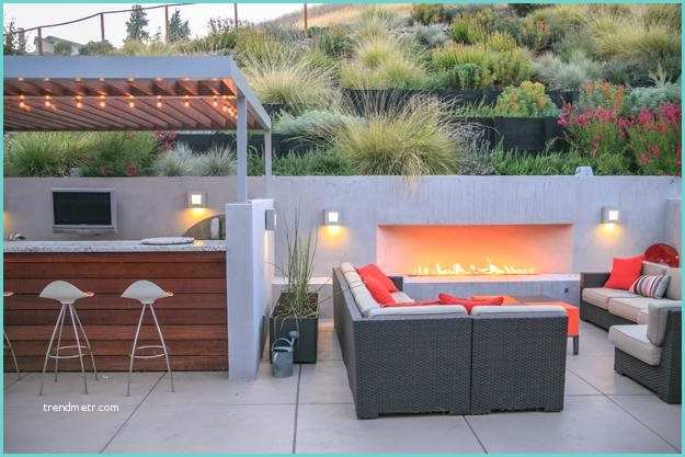 Bar Exterieur Design Designing A Contemporary Garden with Warmth