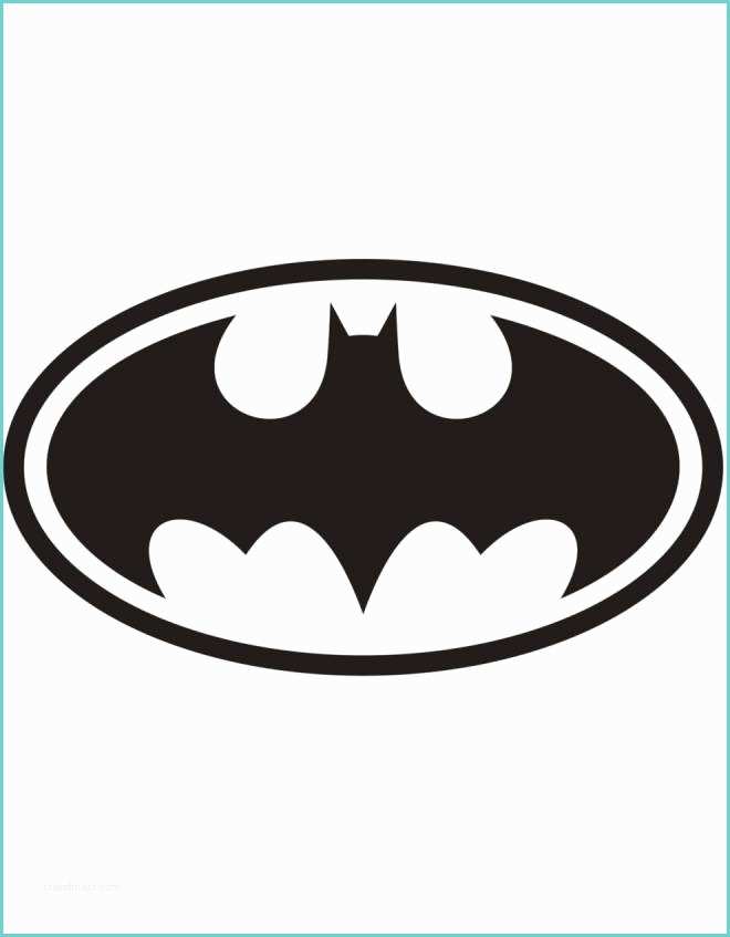 Batman Immagini Da Colorare Stampa Disegno Di Simbolo Di Batman Da Colorare