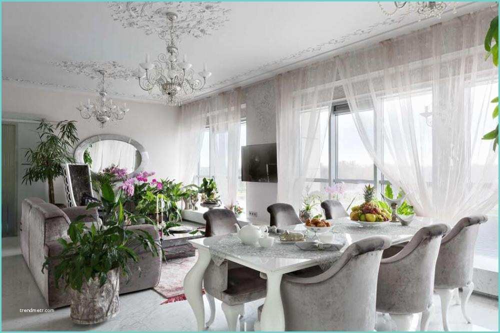 Bel Intrieur De Maison Bel Appartement Luxueux à Saint Pétersbourg Au Design