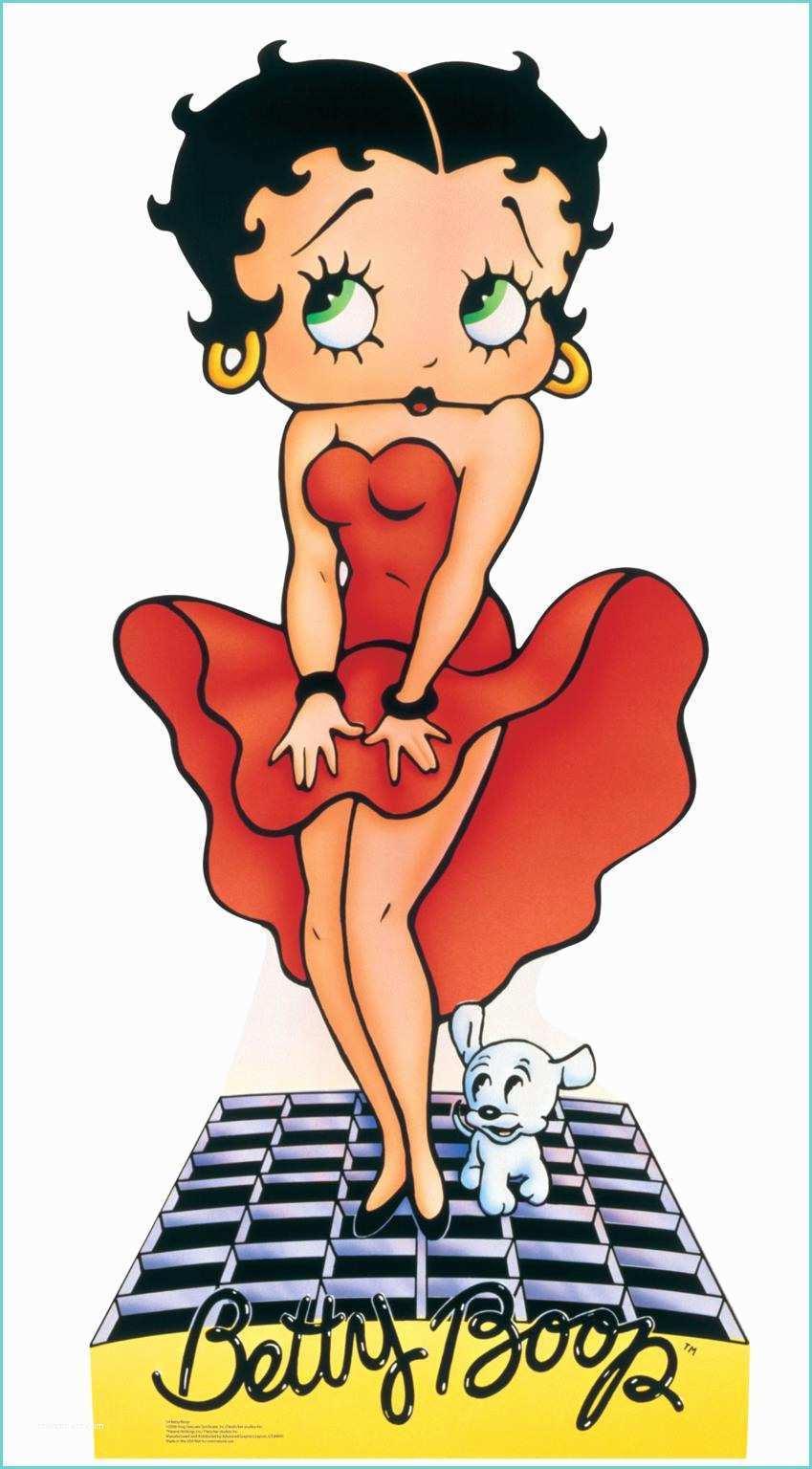 Betty Boop Marilyn Monroe Betty Boop Red Dress 54