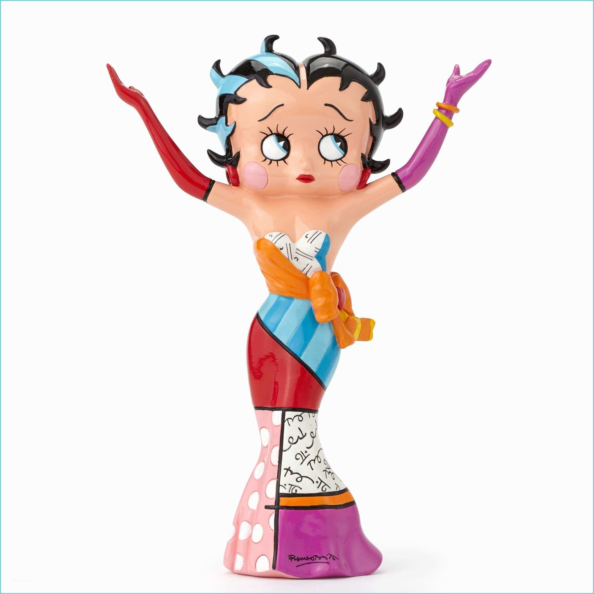 Betty Boop Waitress 3ft Disney Figurines by Romero Britto