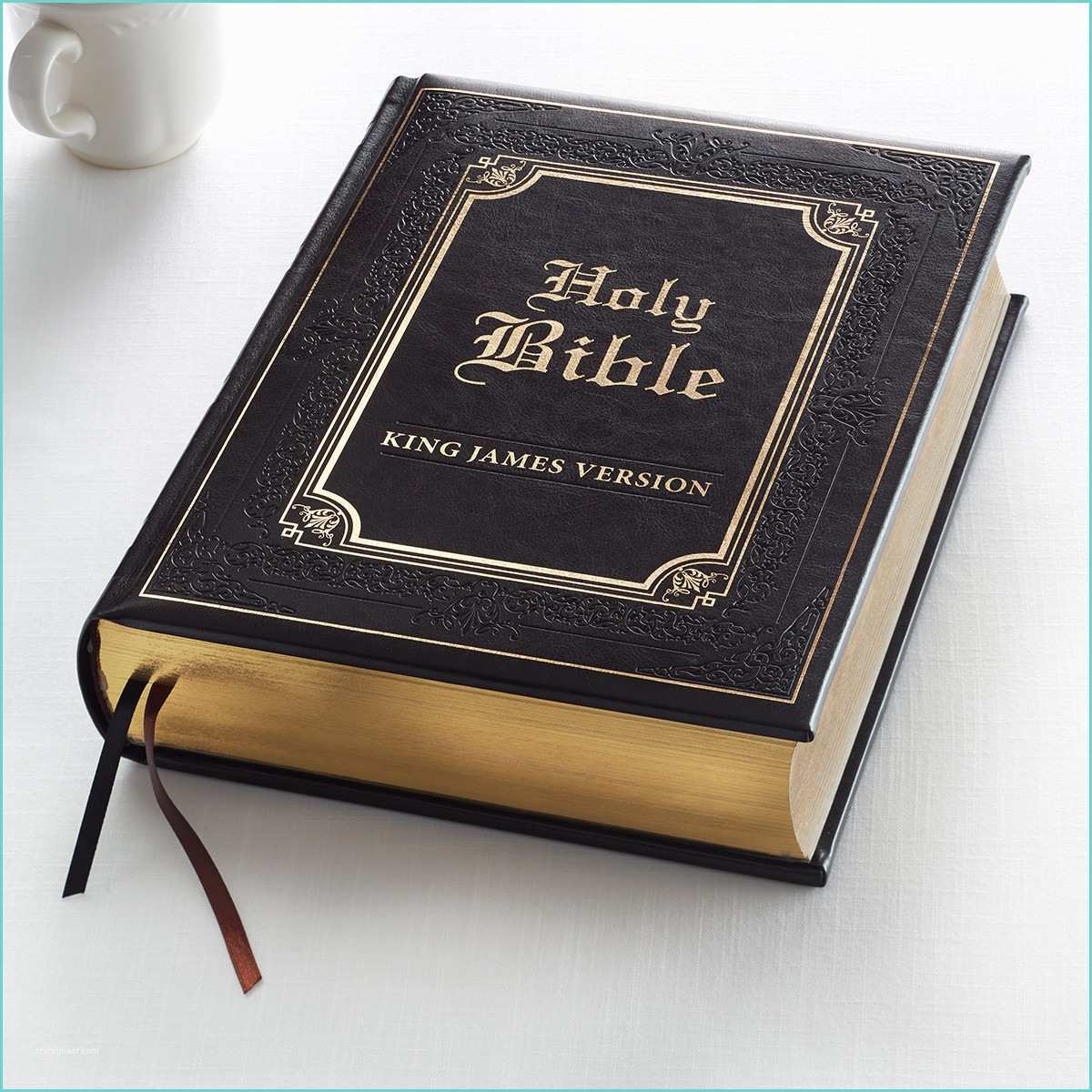 Bible Kjv Verses King James Version Illustrated Edition Family Bible Faux
