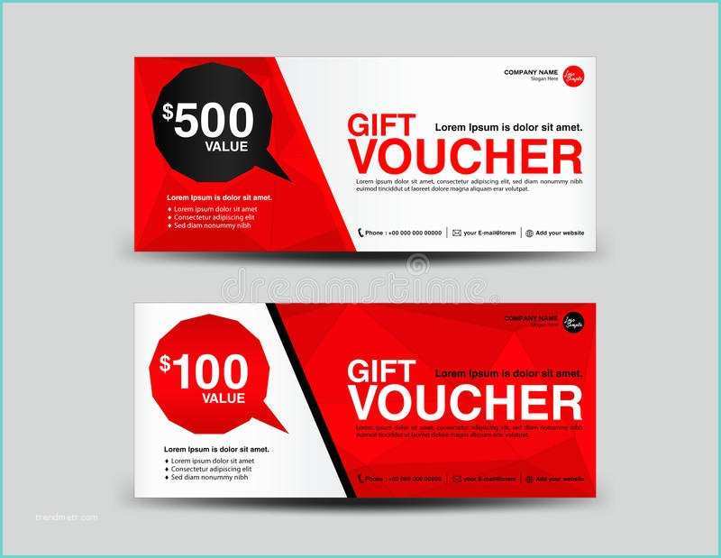 Bigstock Promo Code Red Gift Voucher Coupon Design Ticket Banner Cards