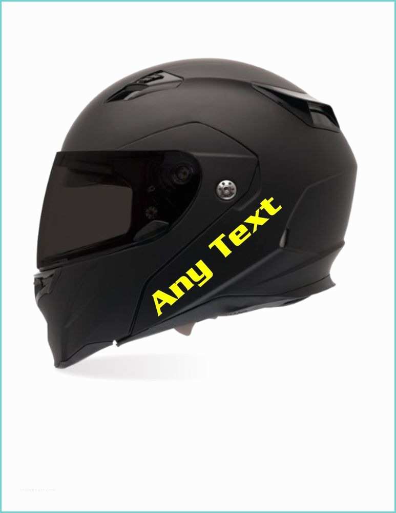 Bike Helmet Design Stickers Custom Text Motorcycle Helmet Sticker Decal