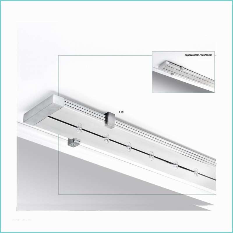 Binario A T In Alluminio Binario Piatto In Alluminio A soffitto Per Tende Scorrevoli