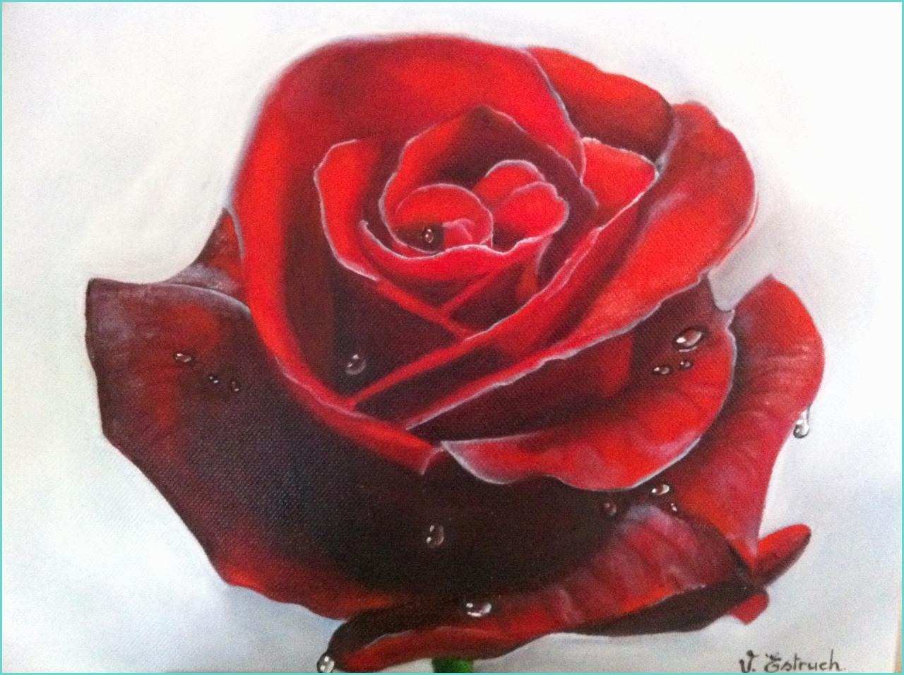 Bois De Rose Peinture Fleurs