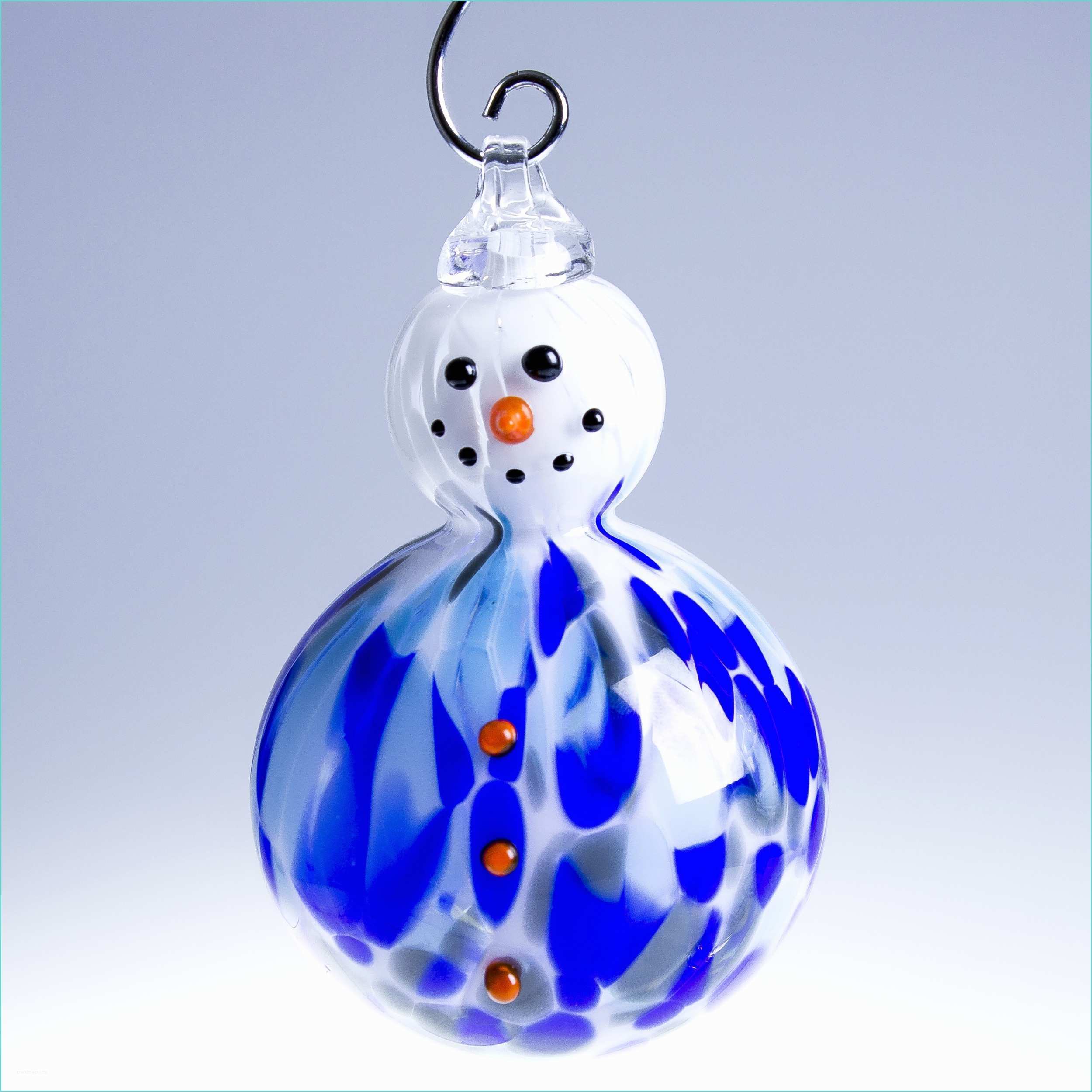 Boule De Noel Bleue Boule De Noël Bonhomme De Neige Bleu Décorations Boules