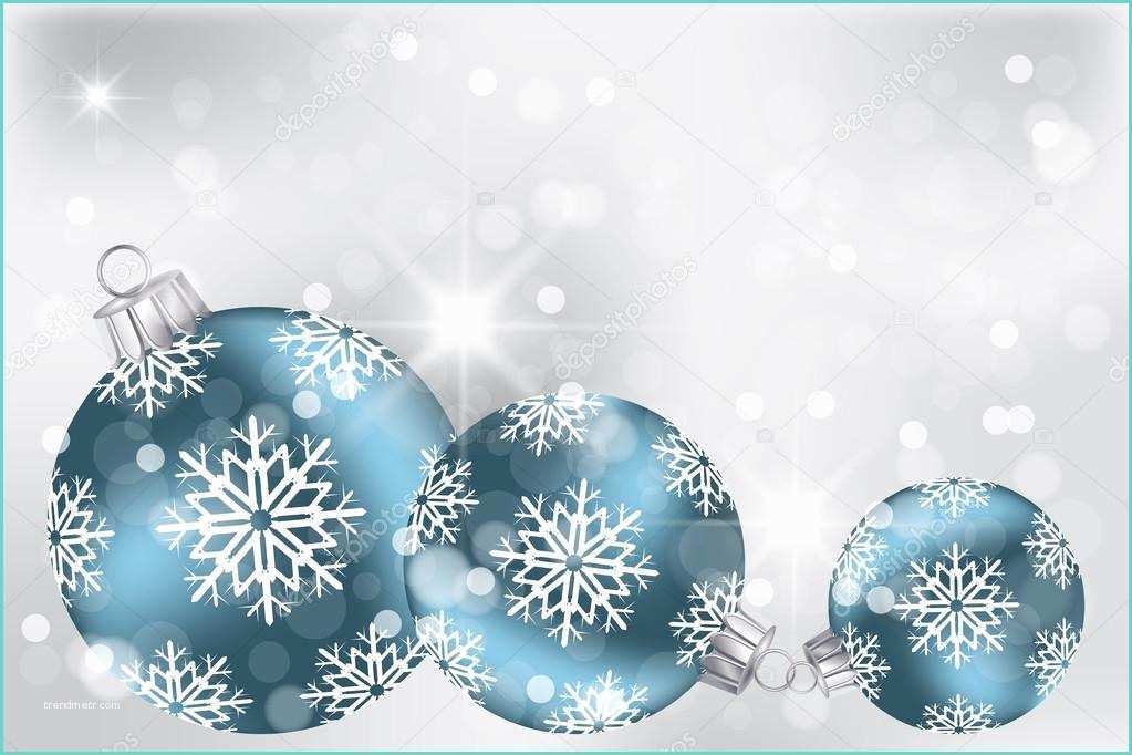 Boule De Noel Bleue Boules De Noël Bleues Sur Fond Neutre — Image Vectorielle