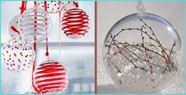 Boule De Noel Transparente A Faire soi Meme Ment Décorer Et Garnir Des Boules De Noël Transparentes