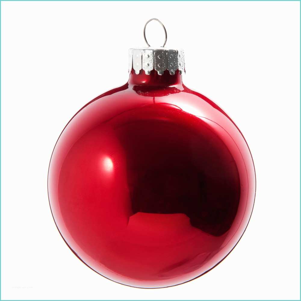 Boules De Noel En Verre Boule De Noël En Verre Rouge 7 Cm Opal