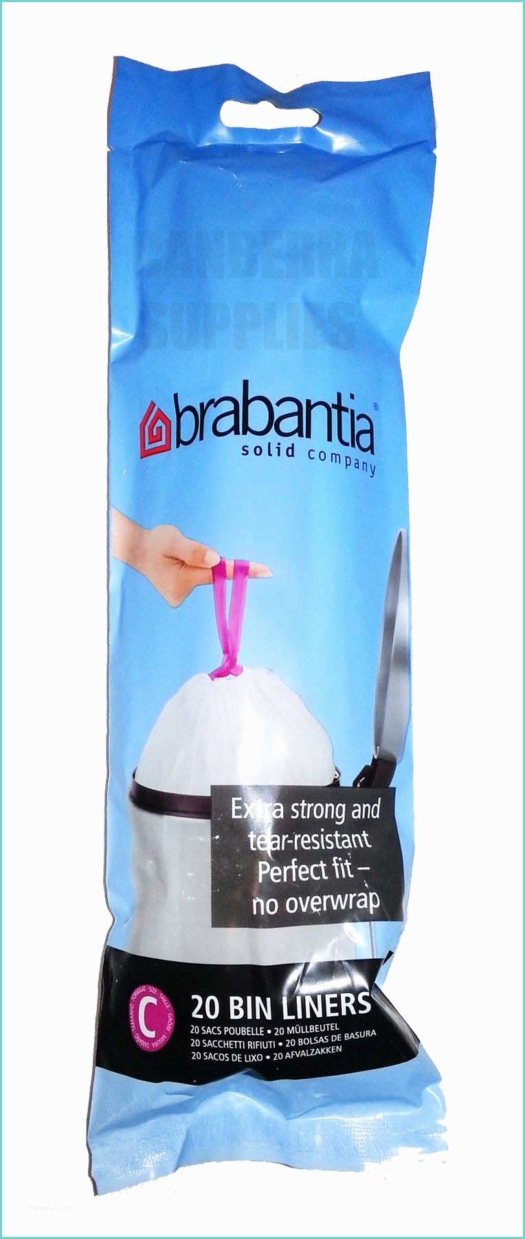 Brabantia Bin Liners Brabantia Bin Liners C 12 Litre 12l New Pack Of 20