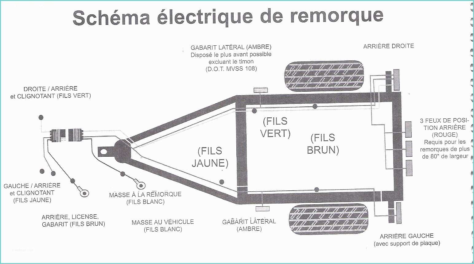 Branchement D Une Vmc Schema Electrique Remorque 4 Fils