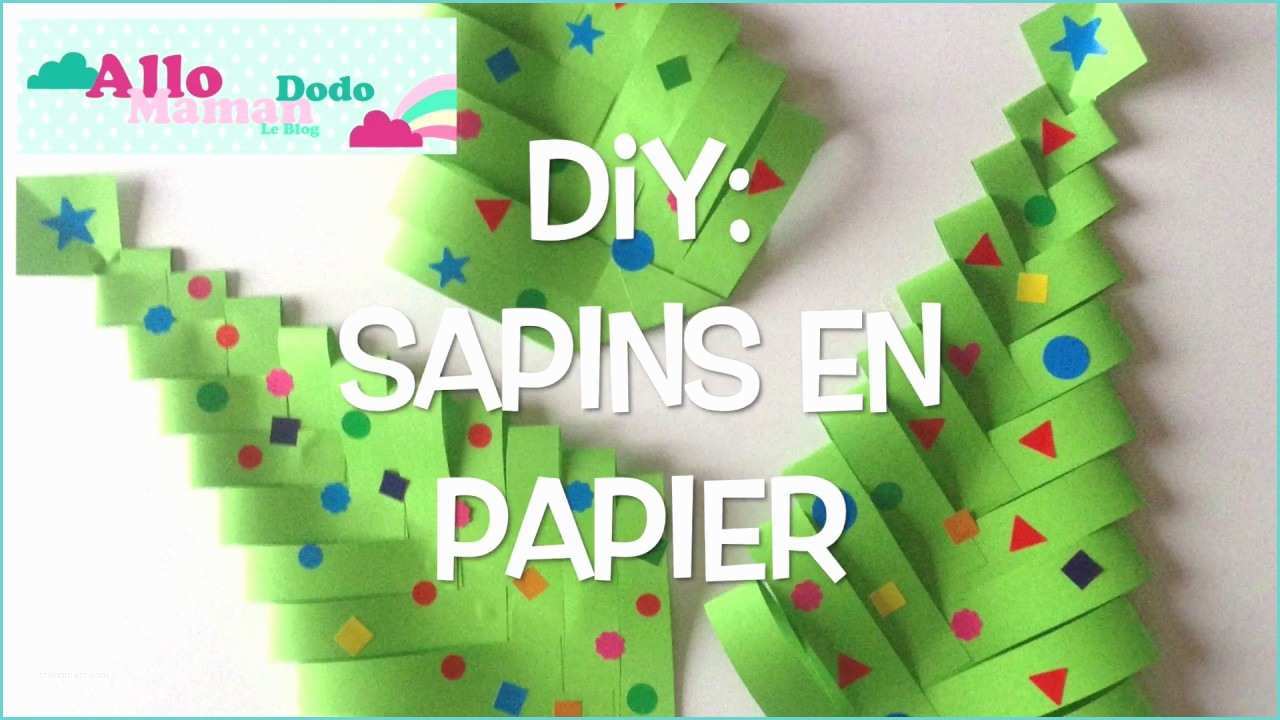 Bricolage Noel Adulte Facile Diy Sapins De Noël En Papier Bricolage Facile Pour Noël