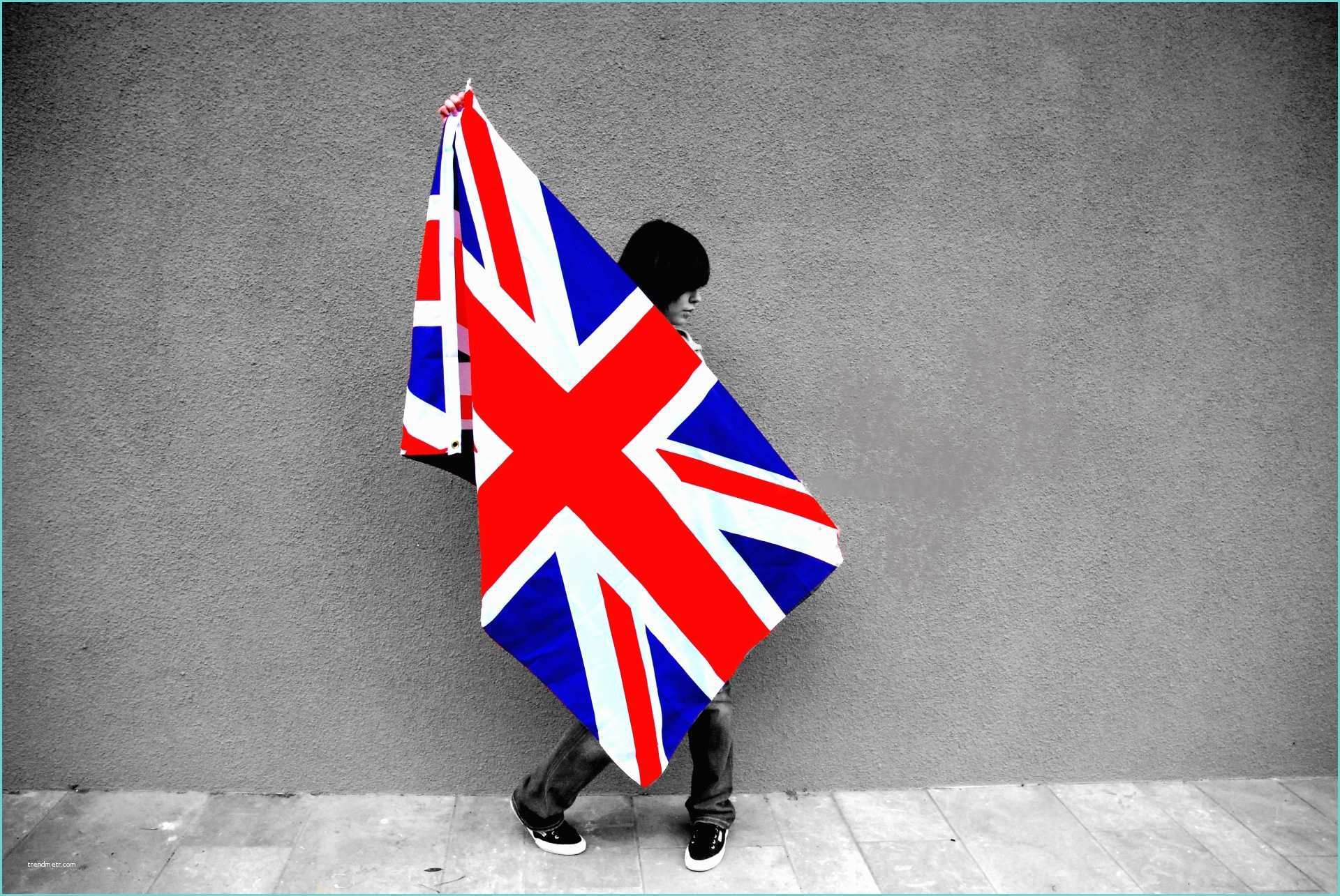 British Flag Wallpaper Hd Wallpaper Girl with British Flag