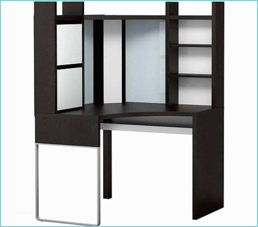 Bureau Ikea Micke Bureau D Angle Noir Maison Design Modanes