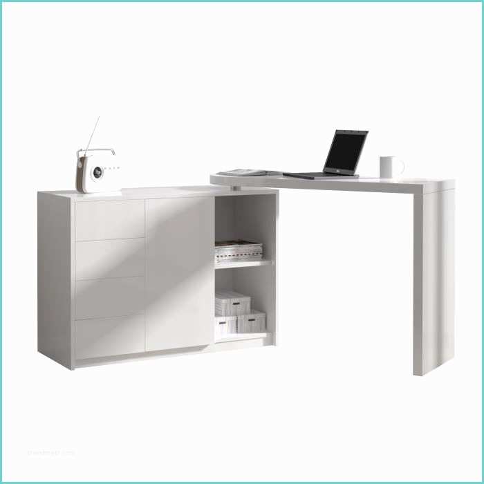Bureau Modulable Conforama Bureau Modulable Avec Rangement Coloris Blanc Laqué