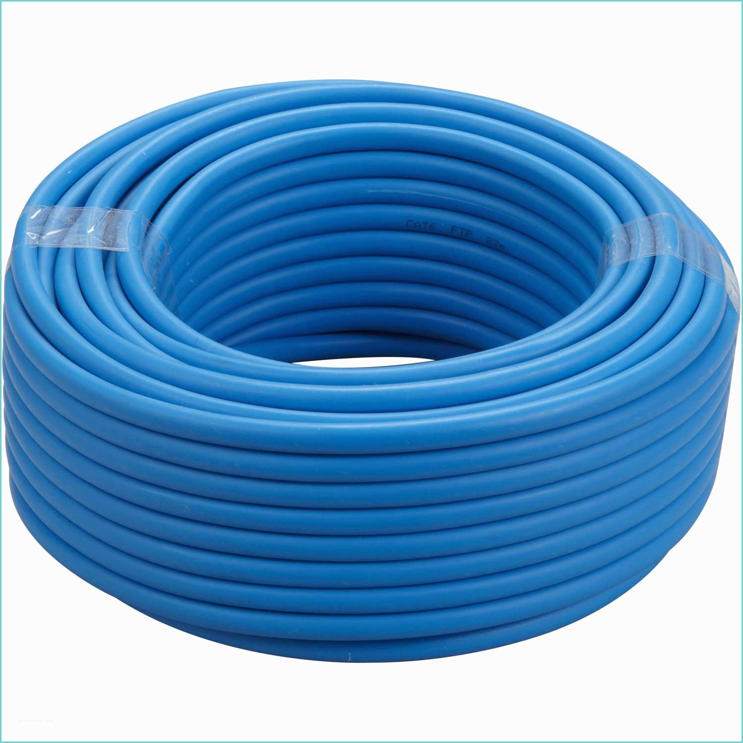 Cable Electrique Tissu Leroy Merlin Câble électrique Rj45 Bleu L 25 M