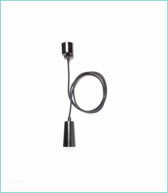 Cache Cable Design Suspension Design Câble Et Cache Douille Noir Plumen