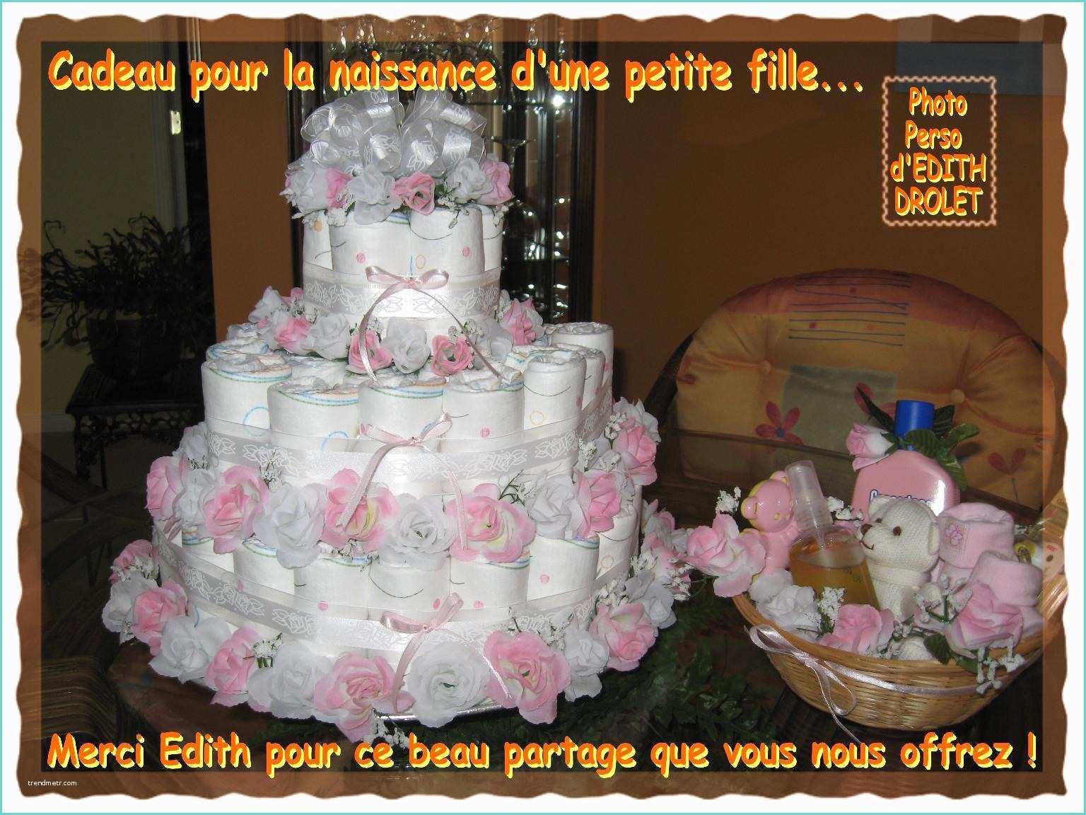 Cadeau Personnalis Petite Fille Gâteau Cadeau Pour La Naissance D Une Petite Fille 5e