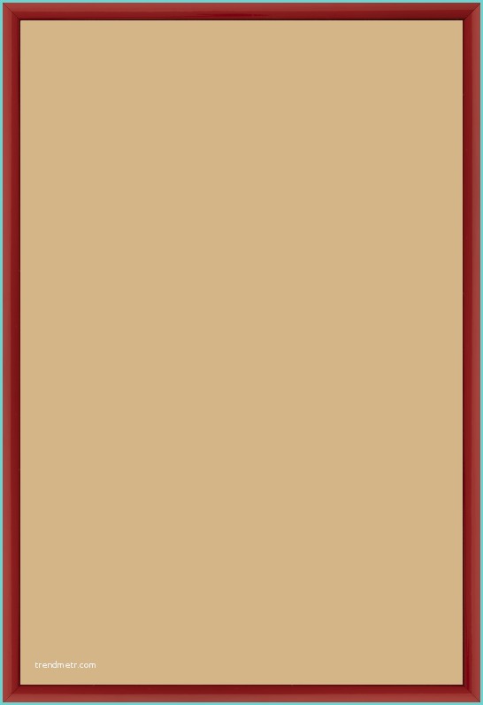 cadre bois rouge 50x75