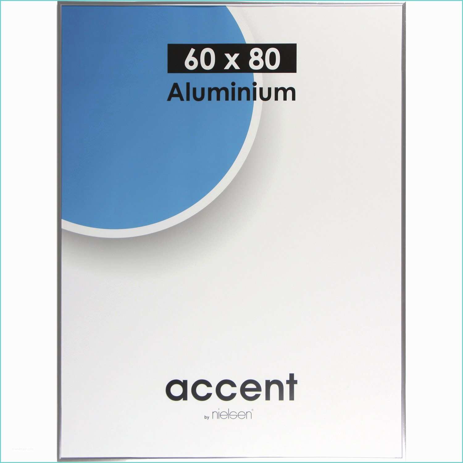 Cadre Aluminium Leroy Merlin Cadre Accent 60 X 80 Cm Argent