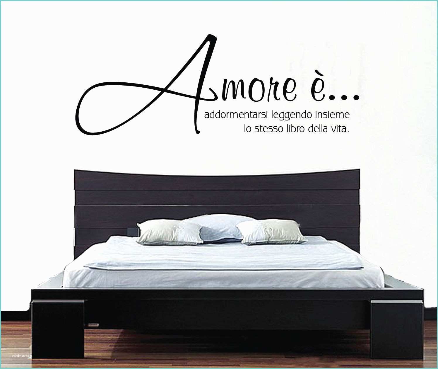 Camera Da Letto Stencil Wall Stickers Adesivi Murali " Amore E " Vita Famiglia