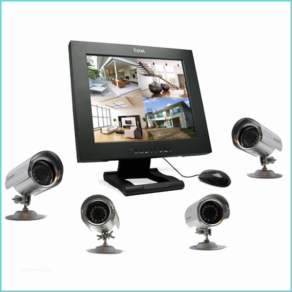 Camera De Surveillance Exterieur Avec Ecran Extel Ipsv 2 Enregistrement Vidéo Extel Sur Ldlc
