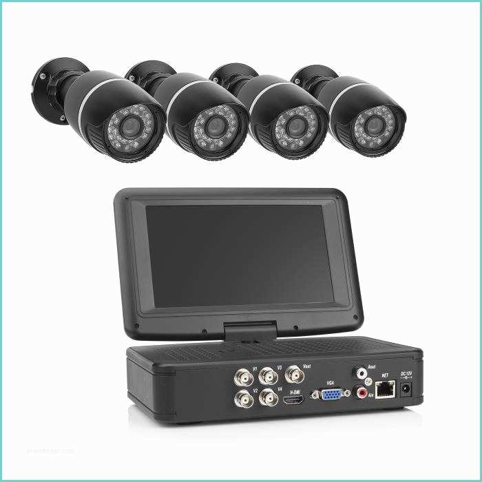 Camera De Surveillance Exterieur Avec Ecran Kit Camera De Surveillance Pack Videosurveillance