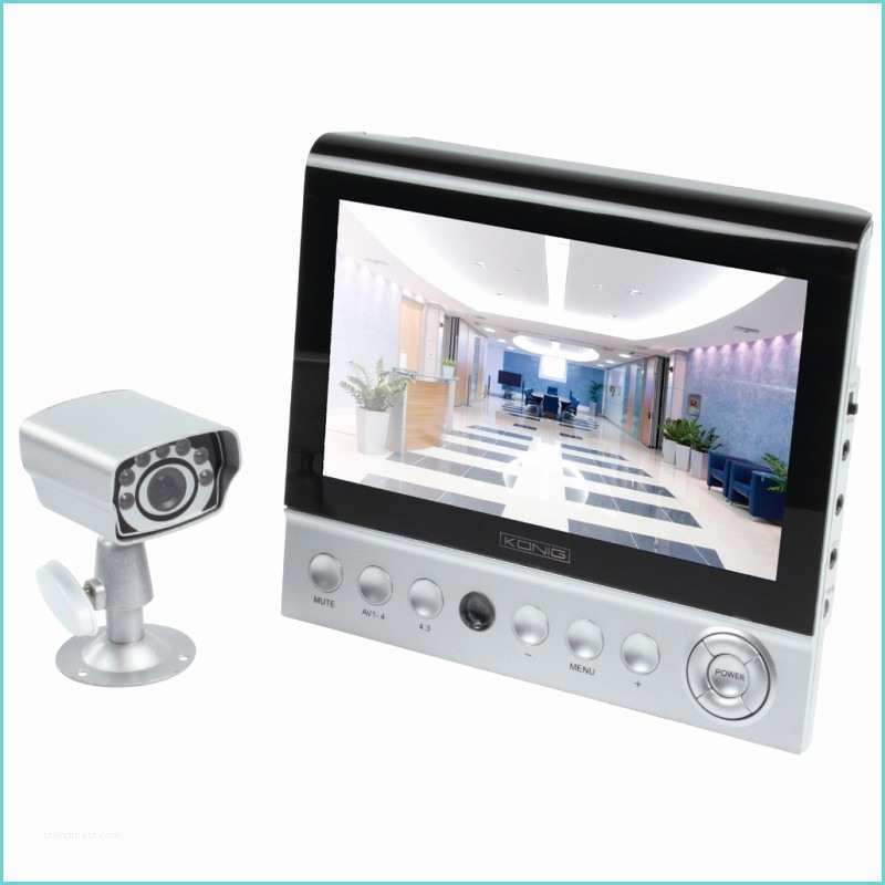 Camera De Surveillance Ip Exterieur Sans Fil Kit Video Surveillance Sans Fil Ecran 7" Et Mini Camera