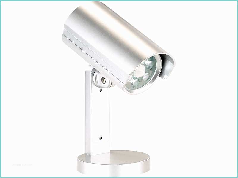 Camra De Surveillance Factice Fausse Caméra De Surveillance Avec Lampe Led Et Détecteur