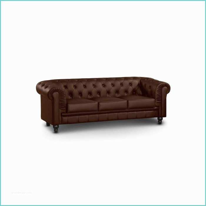Canap Chesterfield Cuir Rouge Canape Chesterfield 3 Places Maison Design Modanes