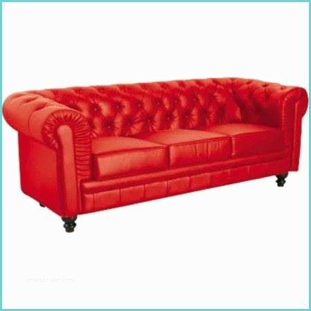 Canap Chesterfield Cuir Rouge Canapé Chesterfield Cuir 3 Places Rouge Achat Vente