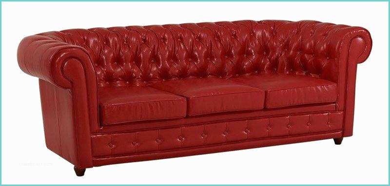Canap Chesterfield Cuir Rouge Canape Chesterfield Deluxe 3 Places Cuir Rouge Capitonne