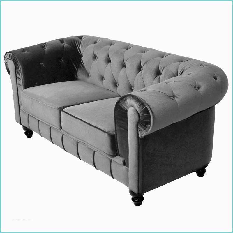 Canap Chesterfield Velours Beige Deco In Paris Canape 2 Places Velours Gris Chesterfield