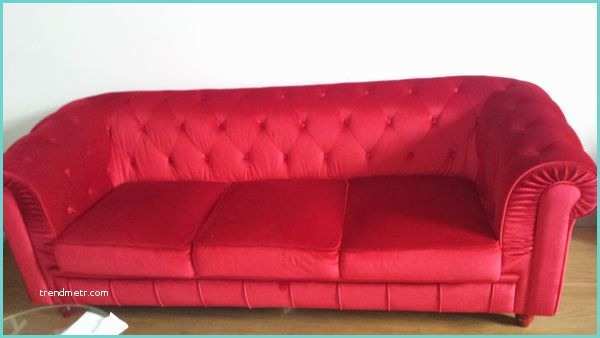 Canap Chesterfield Velours Rouge Canape Velours Rouge Modele