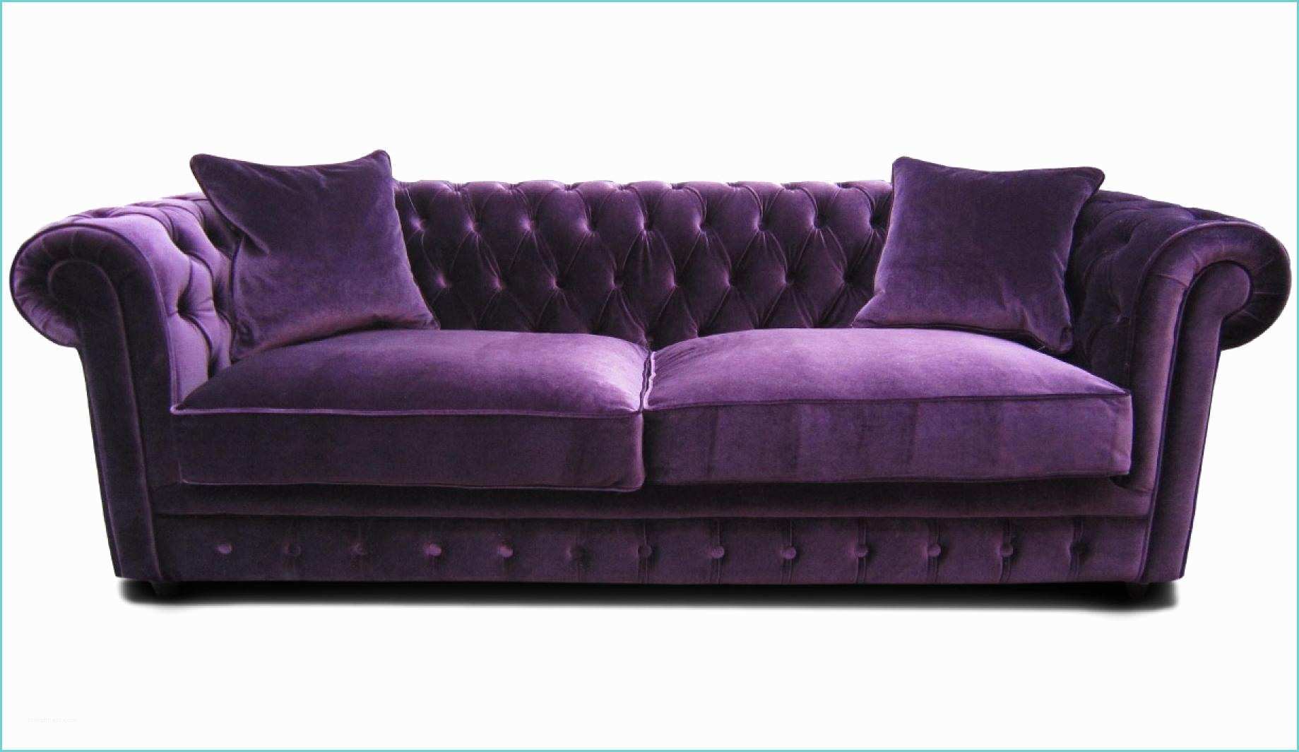 Canap Chesterfield Velours Rouge S Canapé Chesterfield Velours Convertible