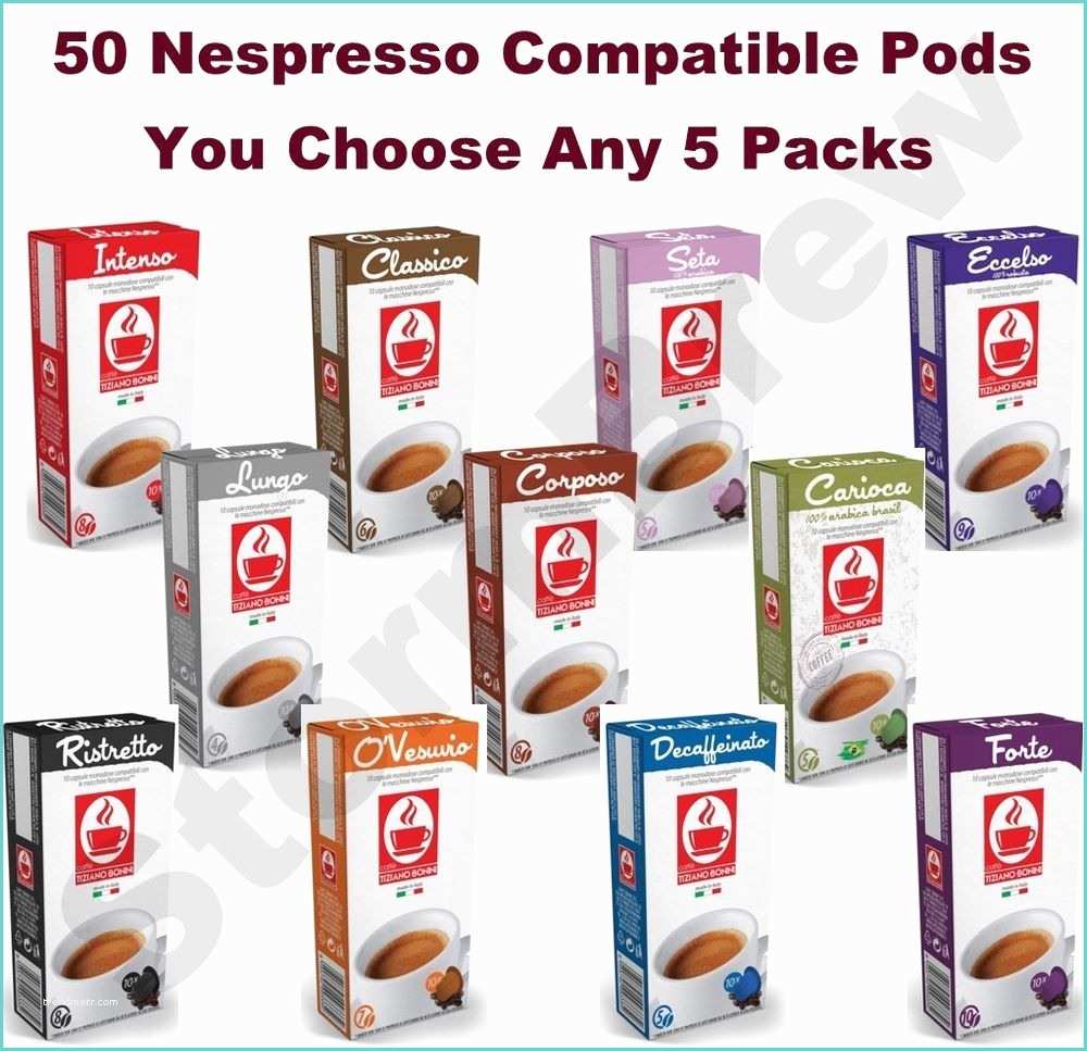 Capsules Nespresso Pro 50 Nespresso Patible Coffee Capsules Pods Tea