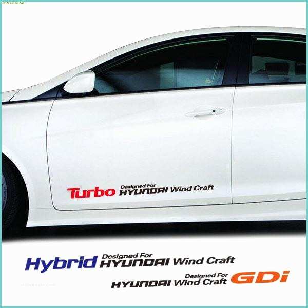 Car Door Stickers Design Gdi Hybird Turbo Wind Craft Design Reflective Car Door