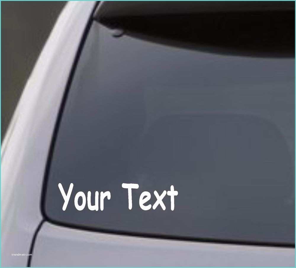 Car Door Stickers Design Your Text Vinyl Decal Sticker Car Window Bumper Custom 6