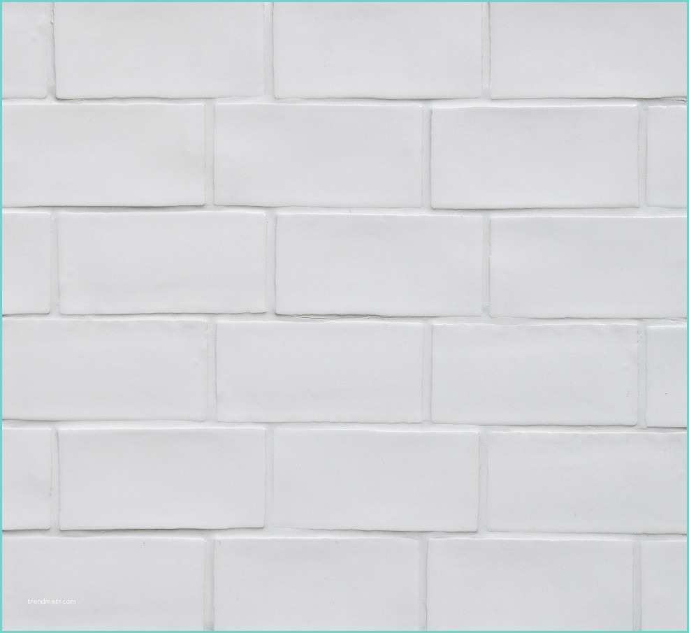 Carrelage Metro Blanc Mat Carrelage Mural aspect Brique Beton Brick Wall