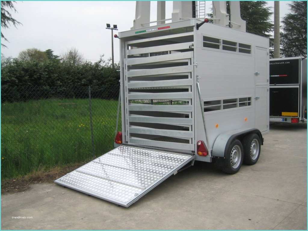 Carrelli In Alluminio Per Trasporto Trailer Trasporto Animali – Dispositivo Arresto Motori