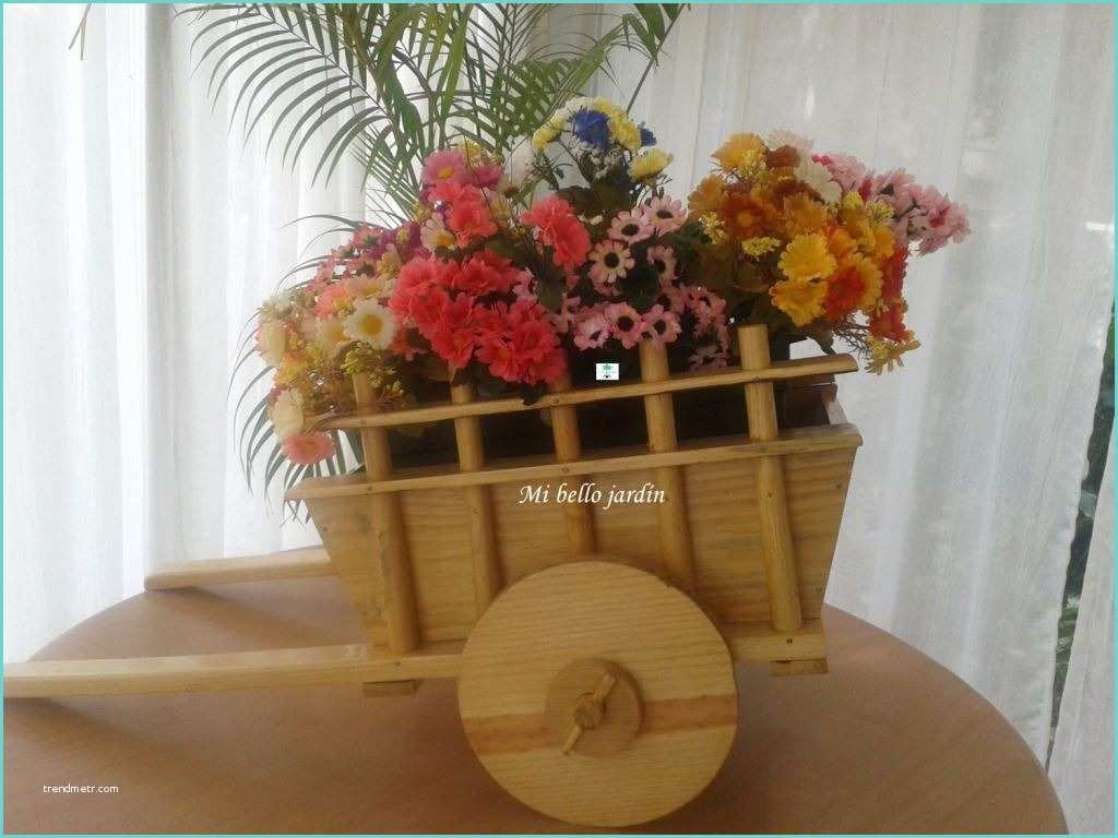 Carreta Con Flores Centro De Mesa Carreta Decorativa Con Flores $ 1 950 00 En Mercado Libre