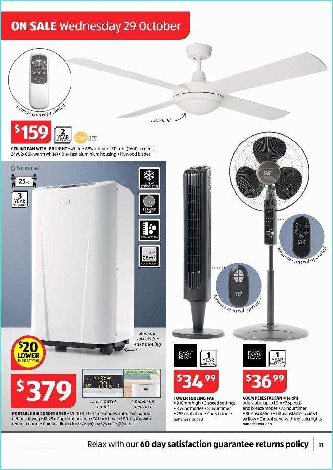 Casalife Ceiling Fan Aldi Catalogue Special Deals Christmas and Summer Page 11